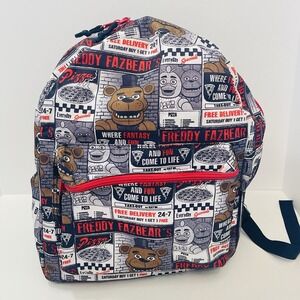 Five Nights At Freddys Freddy Fazbear's Pizza Backpack 2018 School Bag
